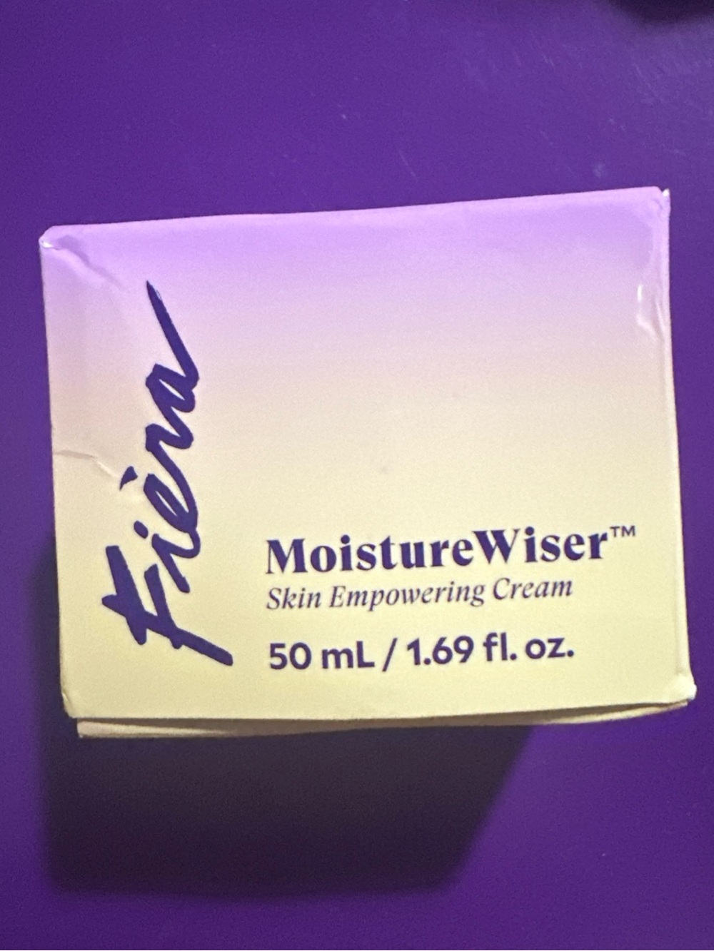Fièra MoistureWiser Skin Empowering Cream, a 50 mL